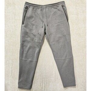 Under Armour Fleece Storm Pants Mens Sz 2XL Beige Loose Fit Coldgear Joggers